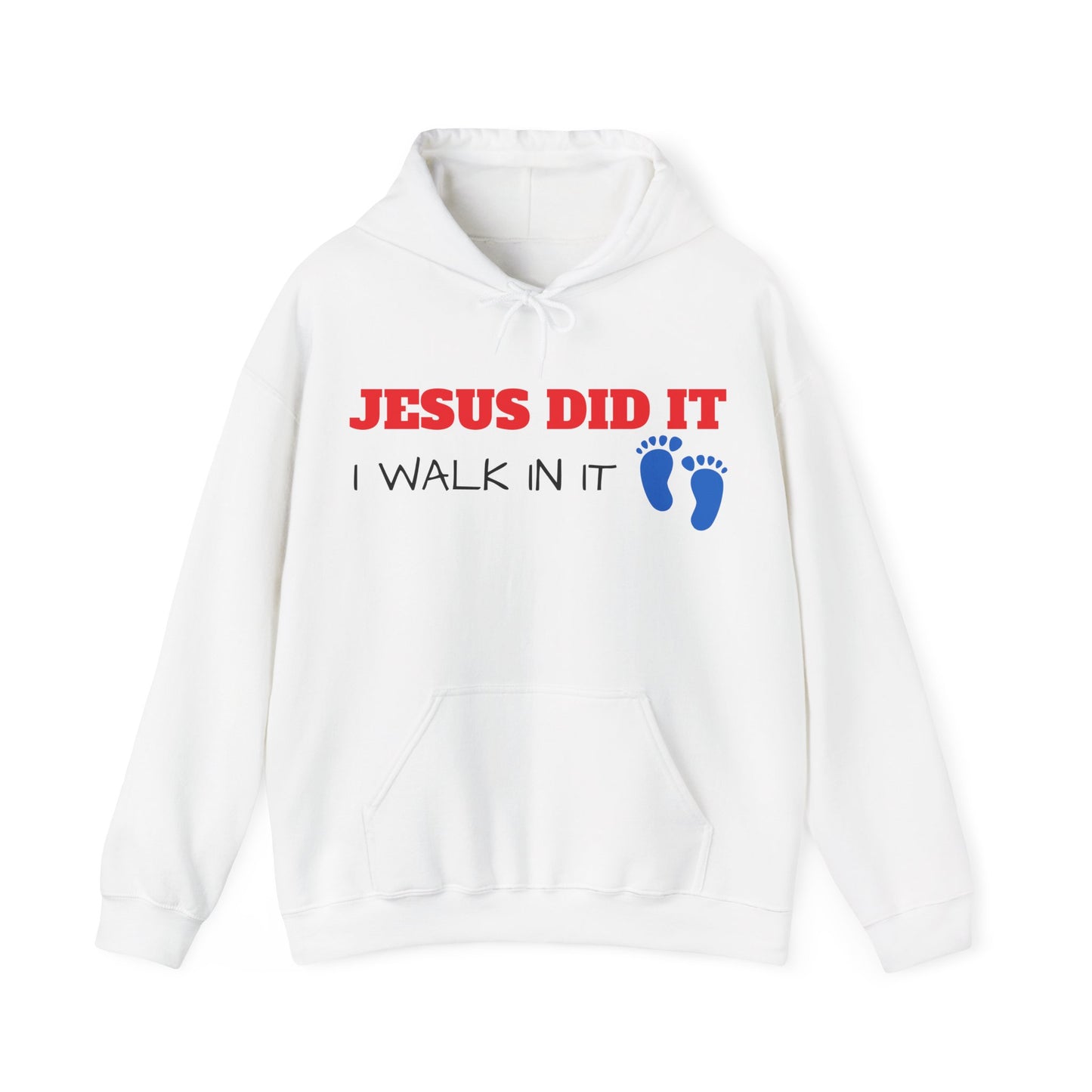 JESUS DID IT Hooded Sweatshirt
