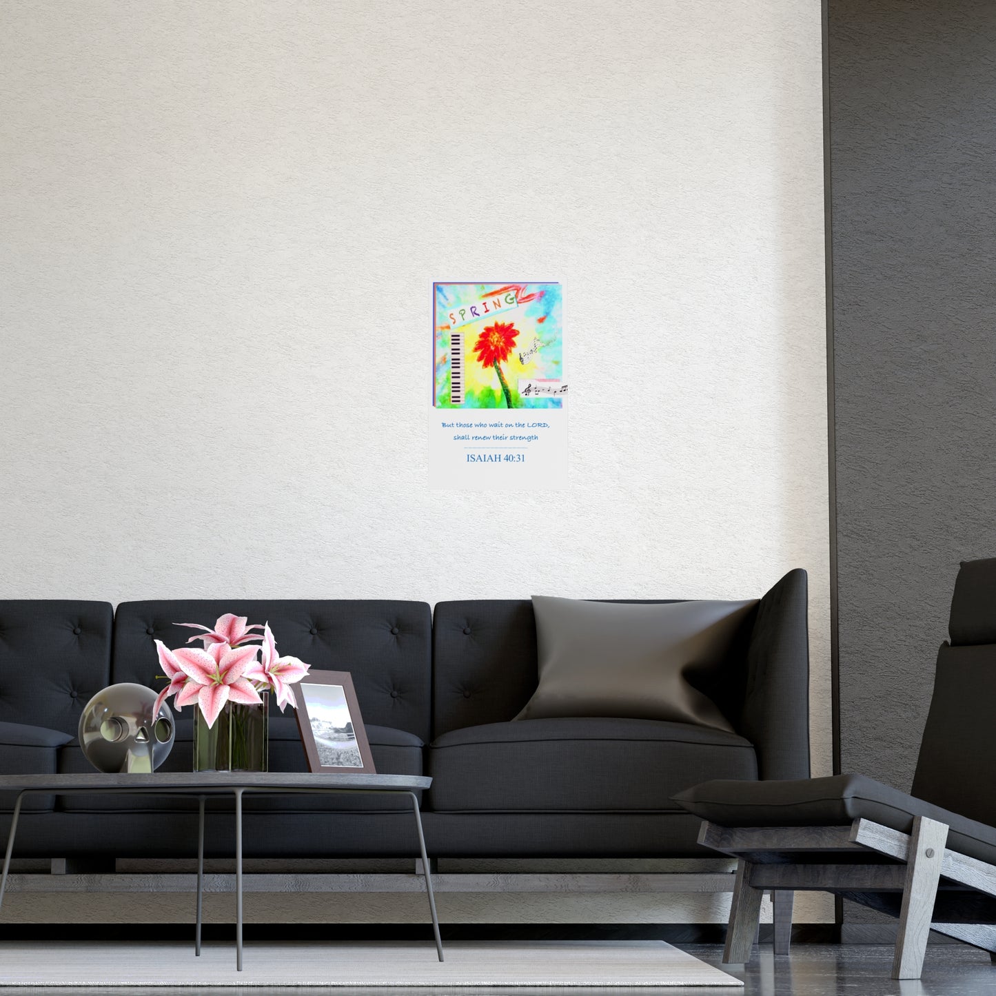 Spring Scripture Wall Art