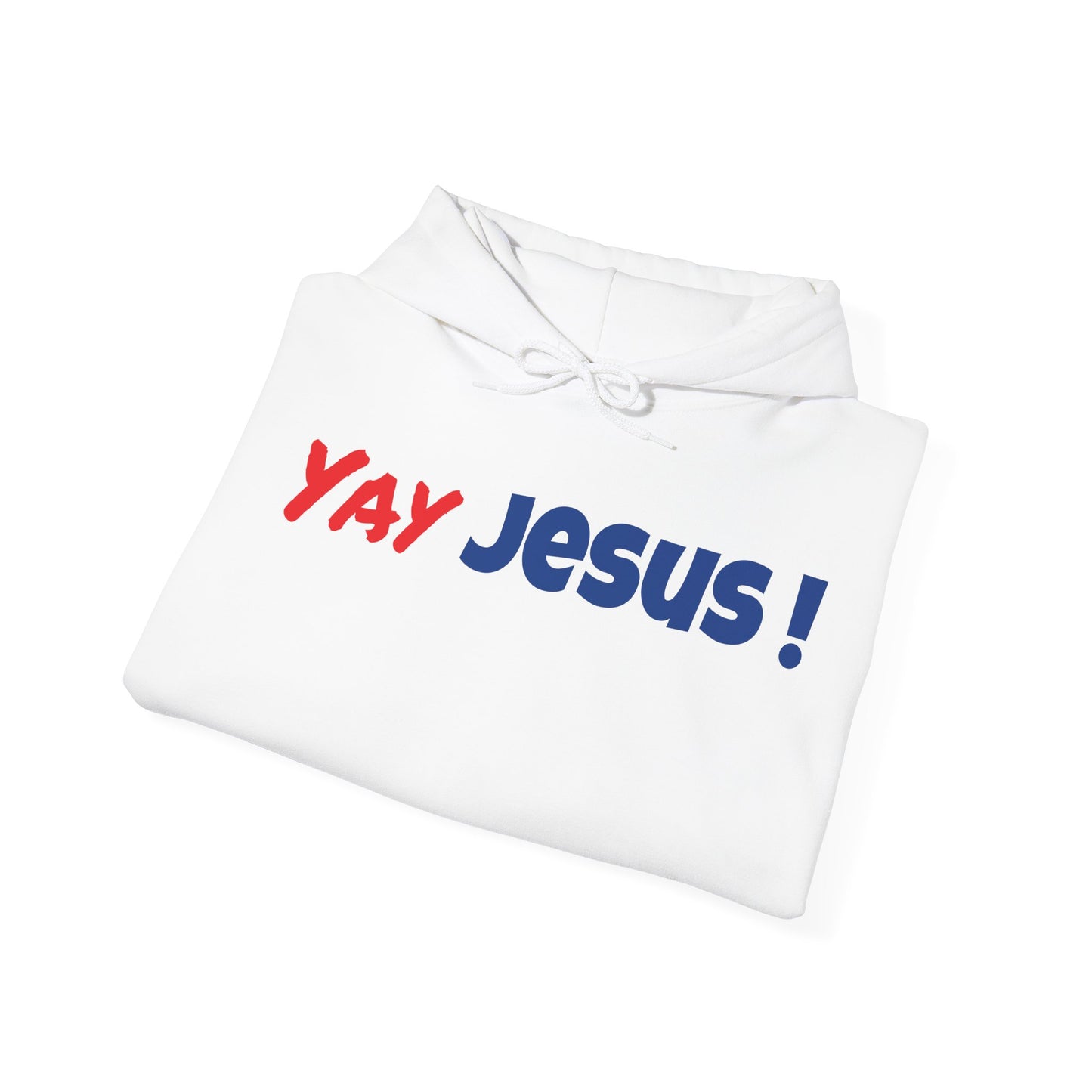 Yay Jesus Hoodie Gift, Christian Sweatshirt, Religious Shirt, Unisex Hooded Pullover, Religious Clothing