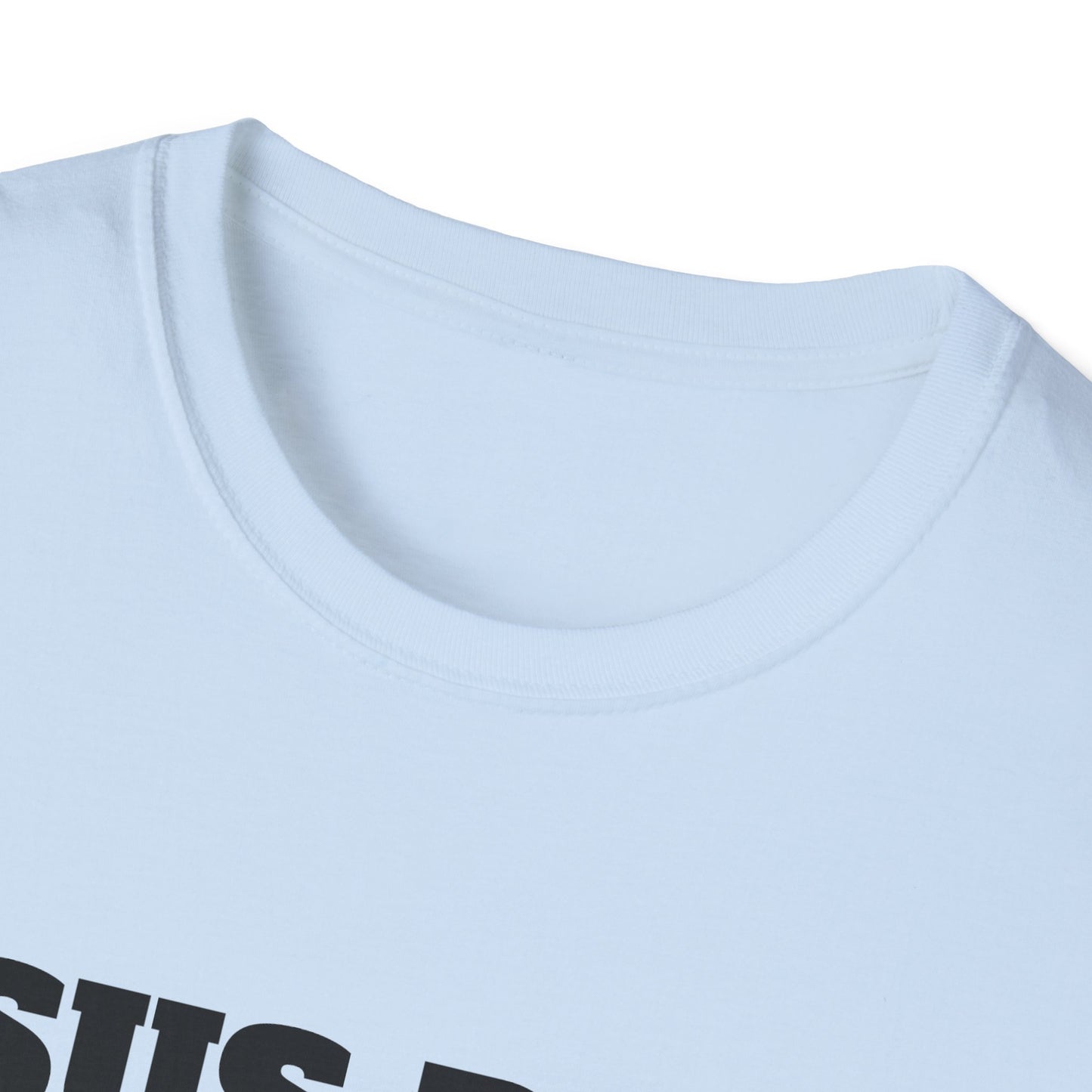 Jesus Tshirt it is finished Unisex Softstyle Tee, Christian Graphic Bible Verse Shirt, Religious Inspirational Apparel, Easter Gift,