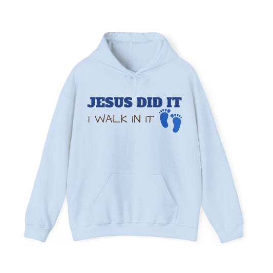 JESUS DID IT Hooded Sweatshirt