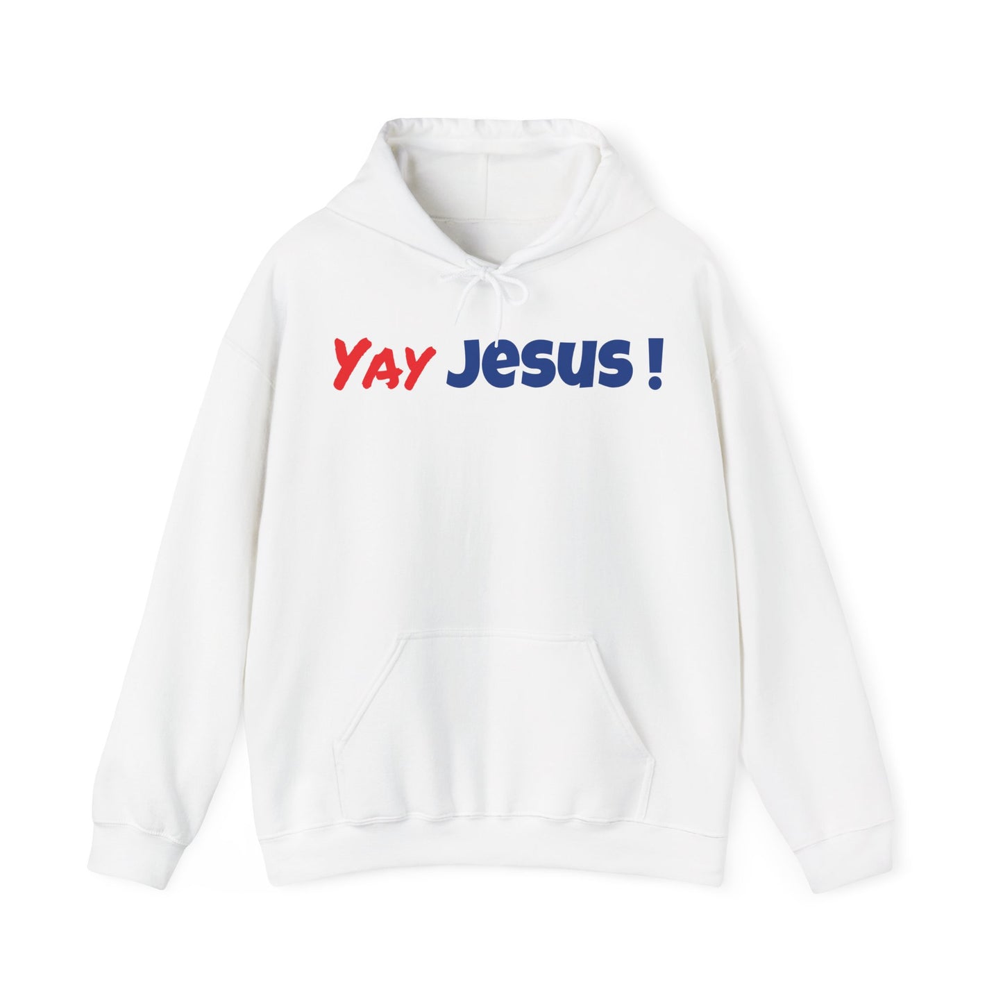 Yay Jesus Hoodie Gift, Christian Sweatshirt, Religious Shirt, Unisex Hooded Pullover, Religious Clothing
