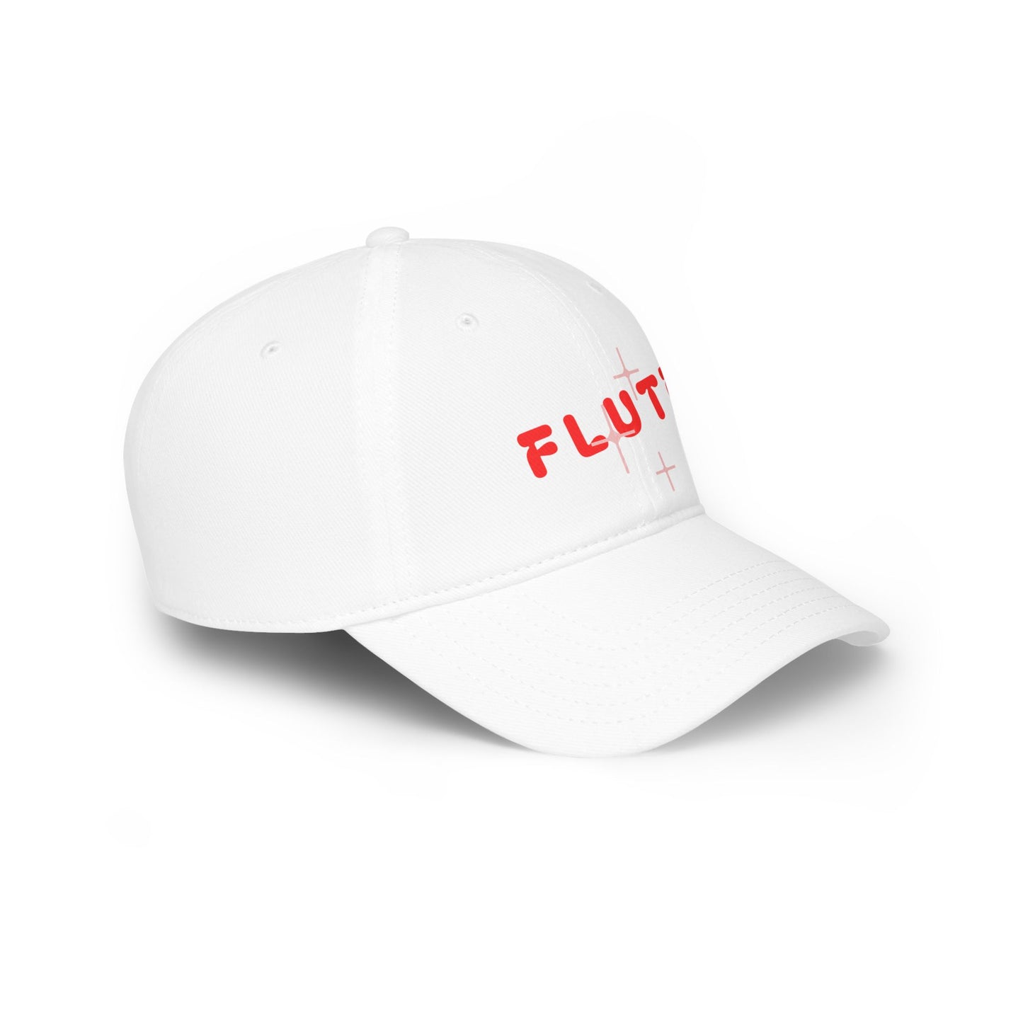 Flute Cross Embroidered Cap