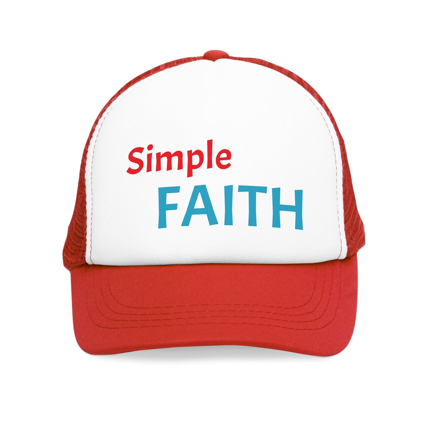 Simple Faith Hat, Religious Baseball Cap, Christian Dad Hat, Inspirational Hat, Unisex Prayer Cap Jesus Wear