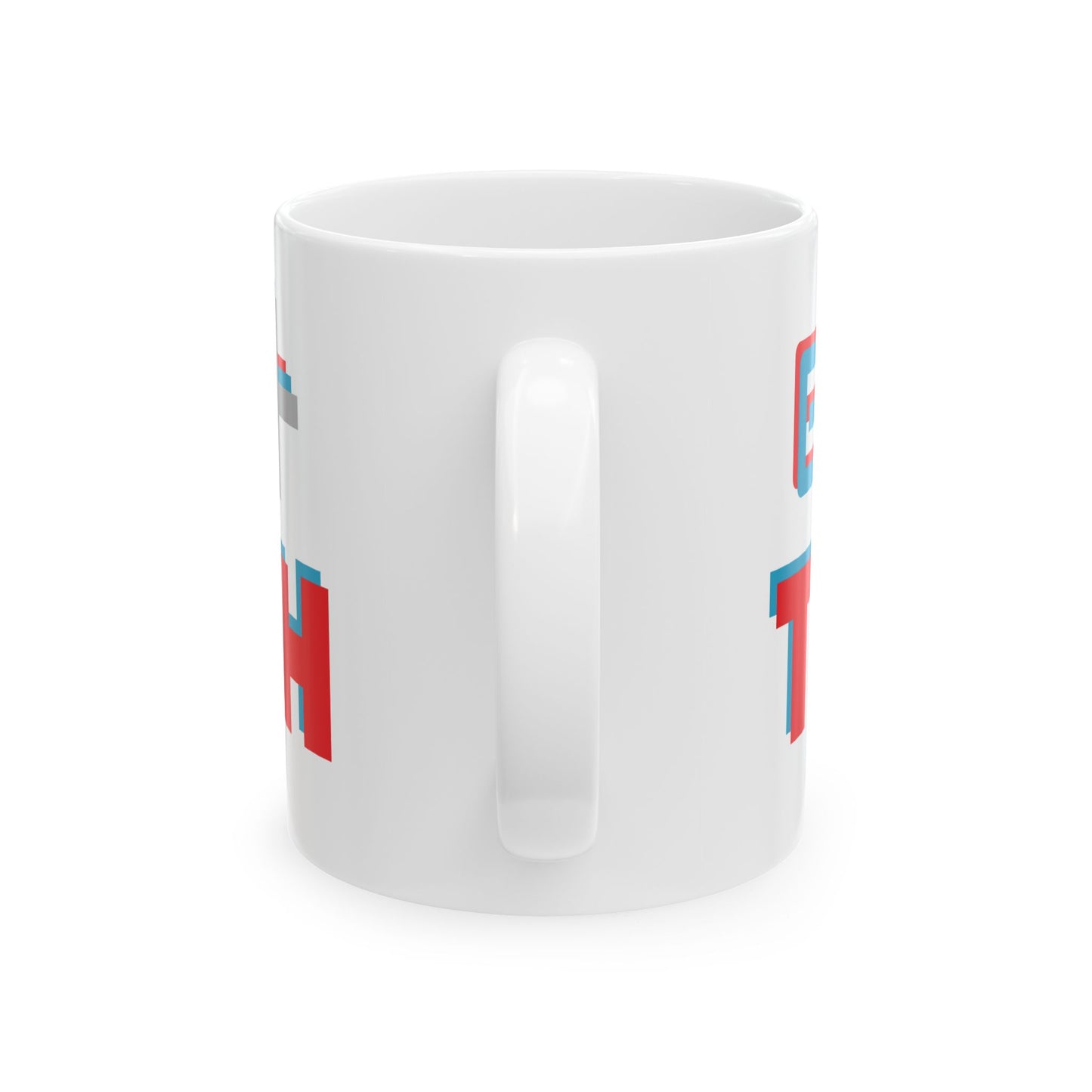 Breakthrough Inspirational Ceramic Coffee Mug, Motivational Tea Cup, Encouraging Hot Cocoa Mug, Positive Quote Drinkware, Empowering Morning