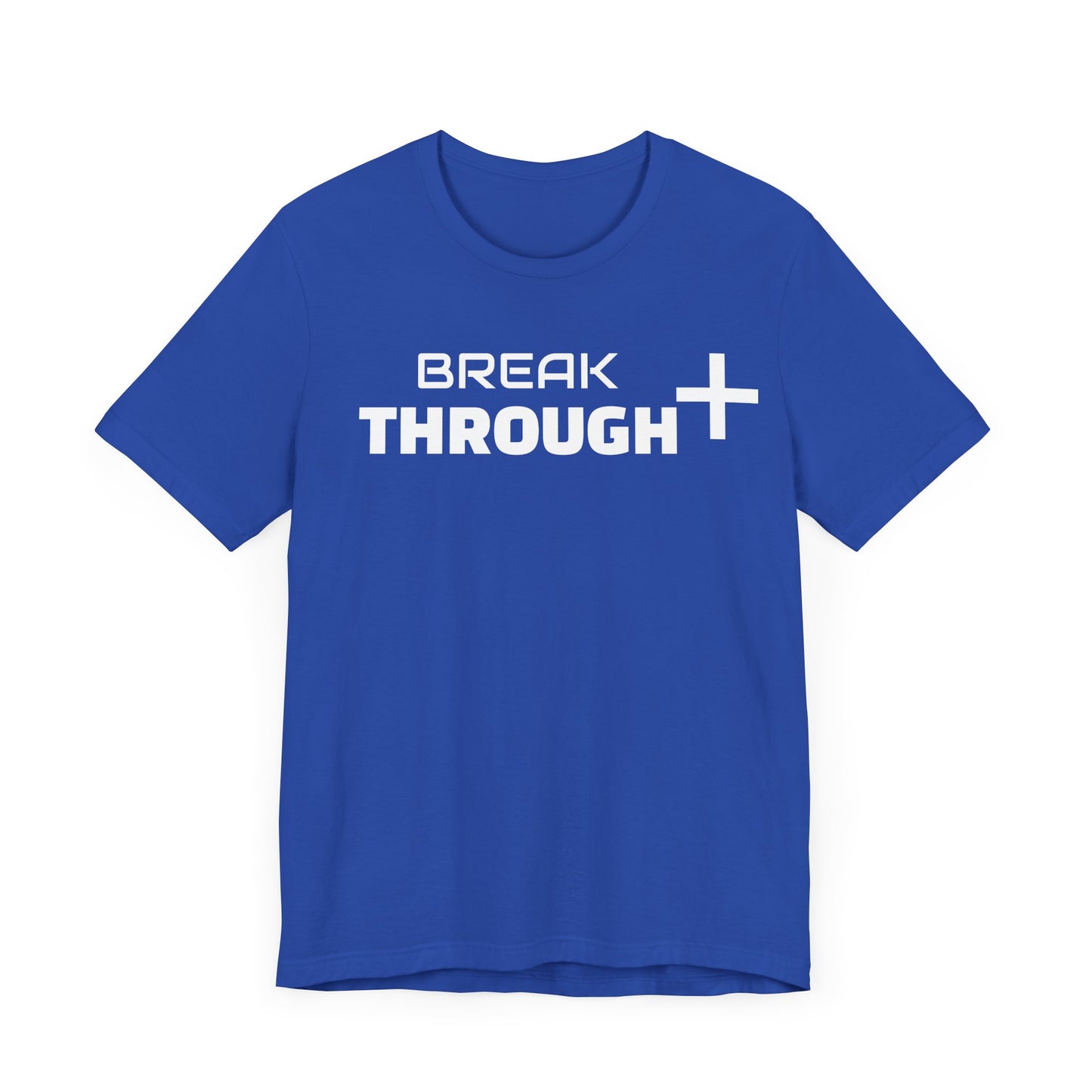 Breakthrough Unisex Tee, Inspirational Short Sleeve Shirt, Motivational Graphic Tshirt, Positive Quote Top, Empowering Tees, Encouraging