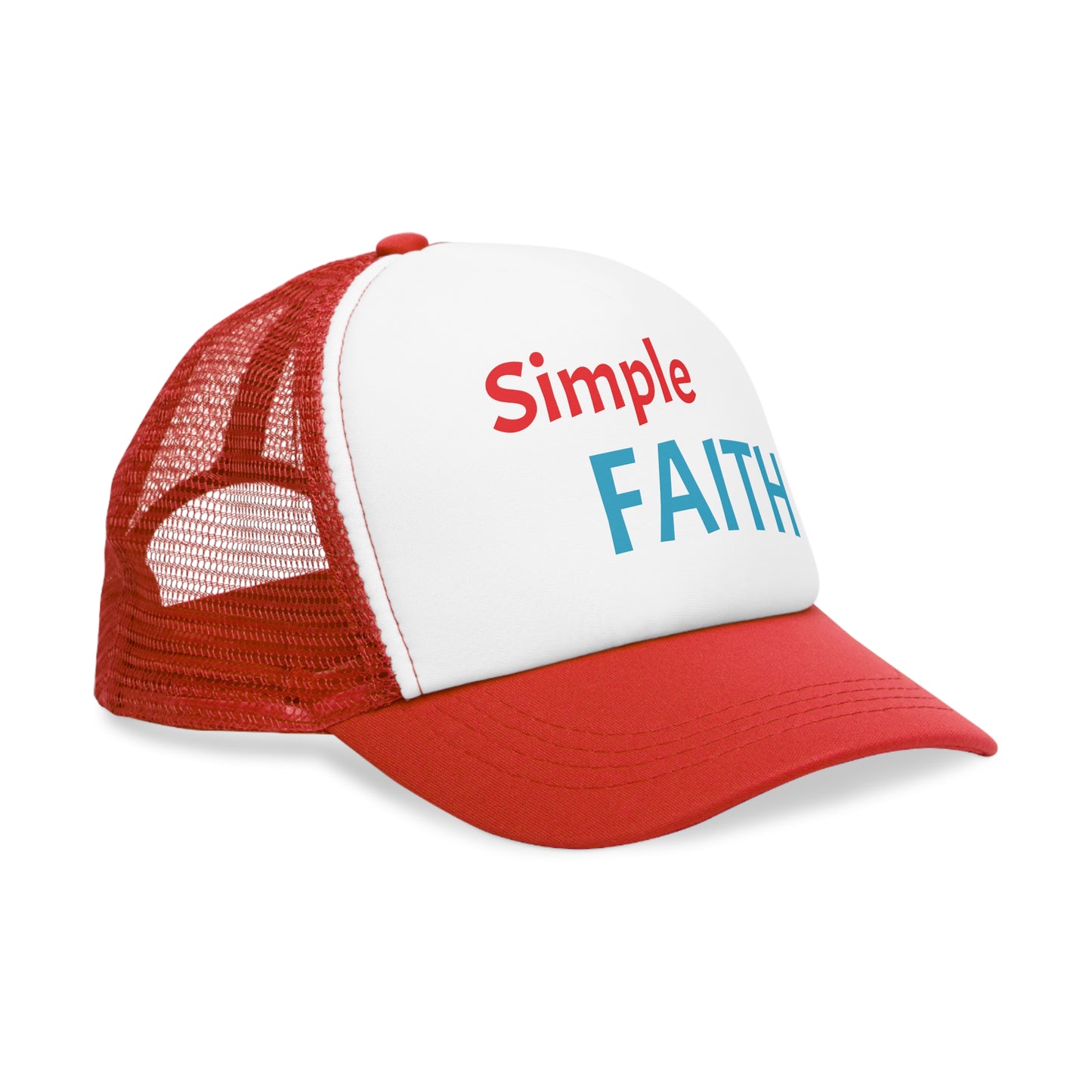 Simple Faith Hat, Religious Baseball Cap, Christian Dad Hat, Inspirational Hat, Unisex Prayer Cap Jesus Wear