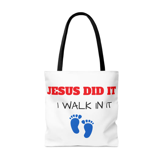 JESUS DID IT Bag