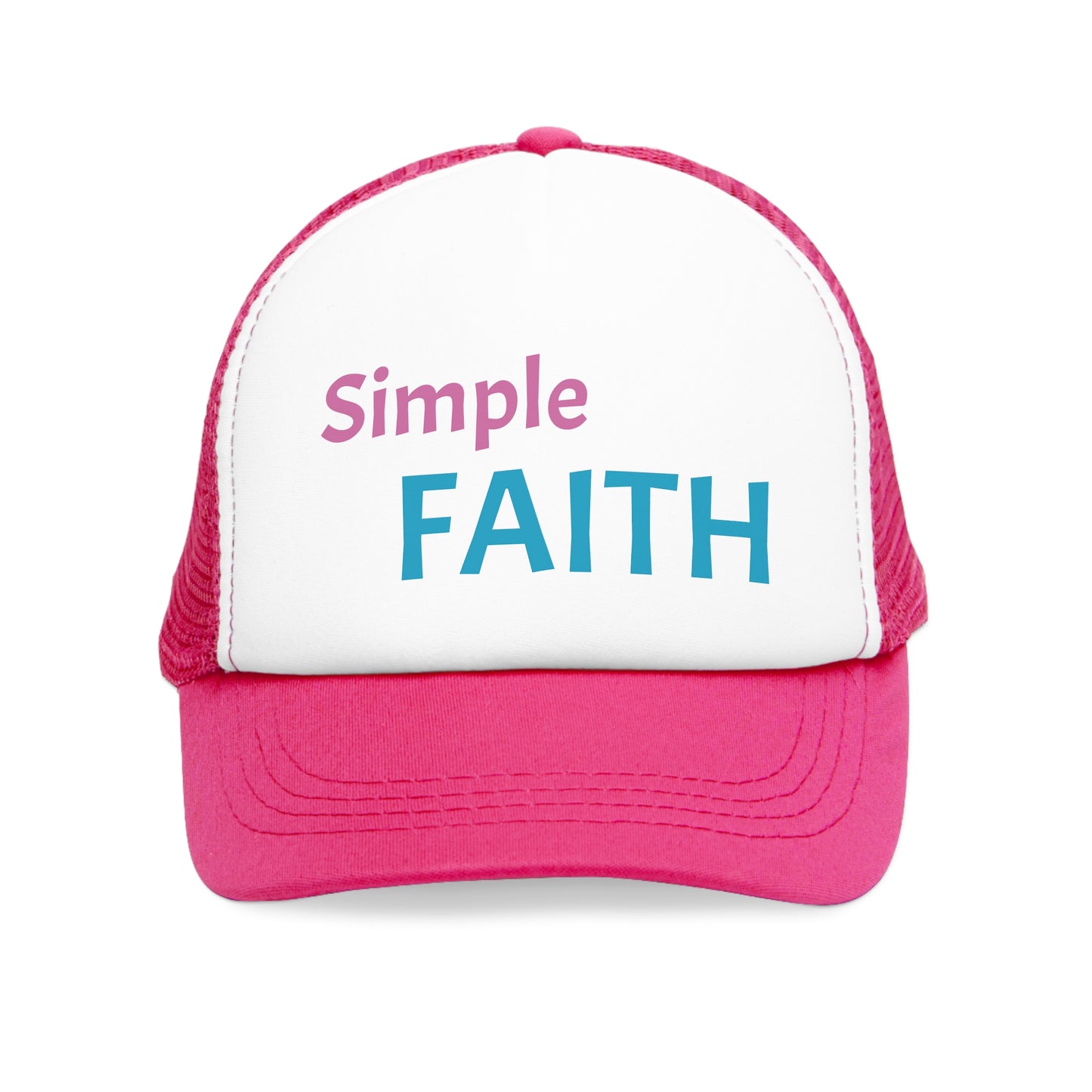 Simple Faith Hat, Religious Baseball Cap, Christian Dad Hat, Inspirational Hat, Unisex Prayer Cap Jesus Wear