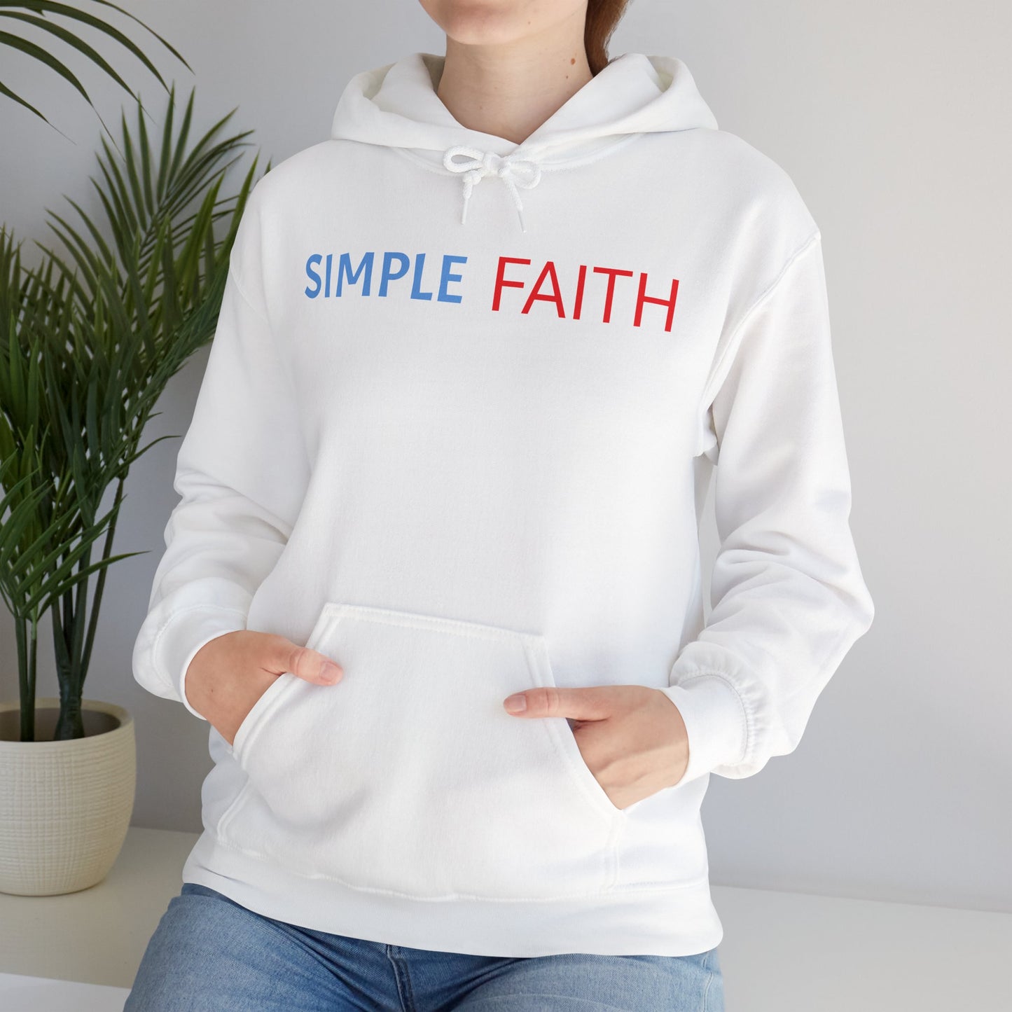 Faith Sweatshirt - Unisex Hoodie, Religious Pullover, Christian Sweatshirt, Spiritual Apparel, Comfortable Outerwear