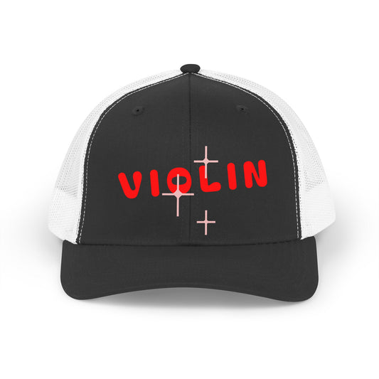 Violin Retro Hat — Musician Cap