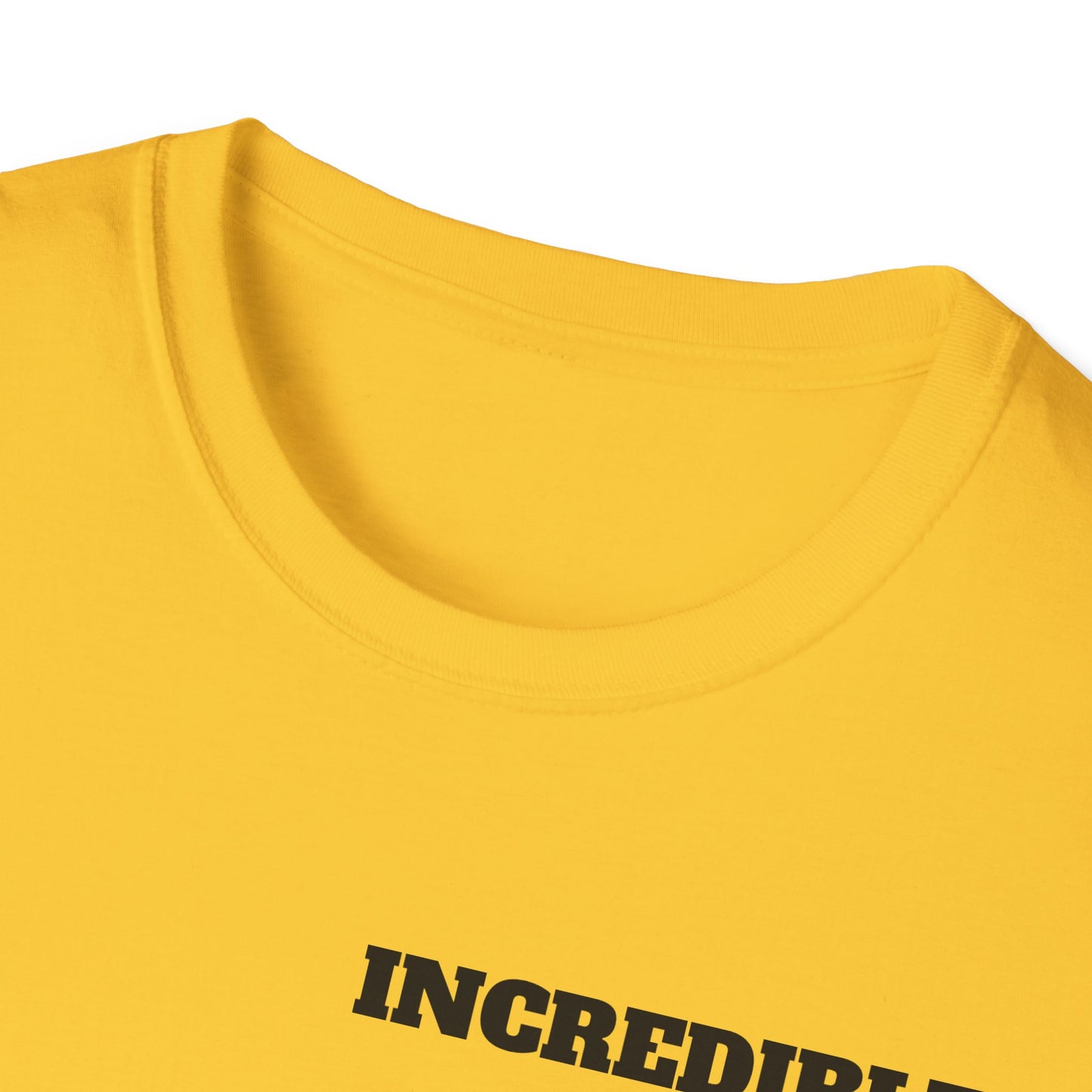 Incredible Tshirt, Graphic Tee, Casual Top, Cool Shirt, Comfortable Tee, Unisex Apparel for Men and Women