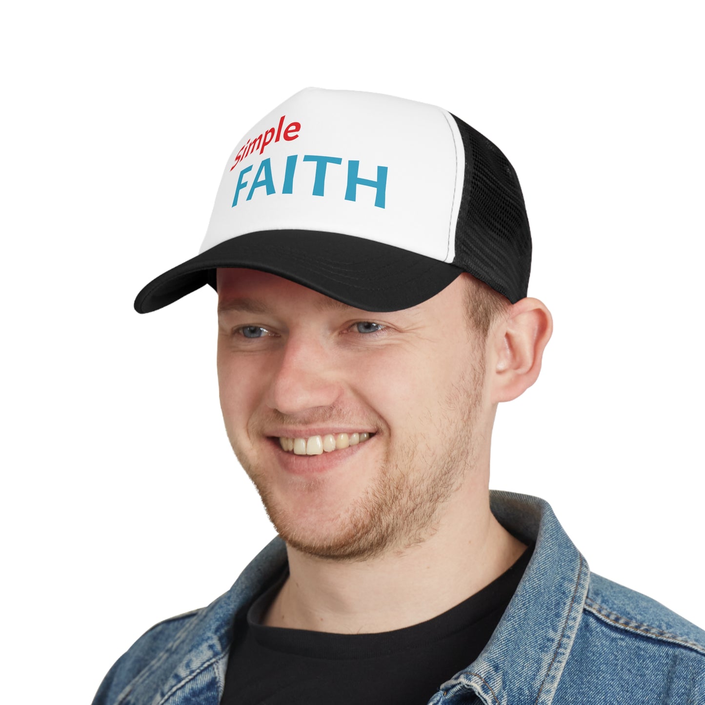 Simple Faith Hat, Religious Baseball Cap, Christian Dad Hat, Inspirational Hat, Unisex Prayer Cap Jesus Wear