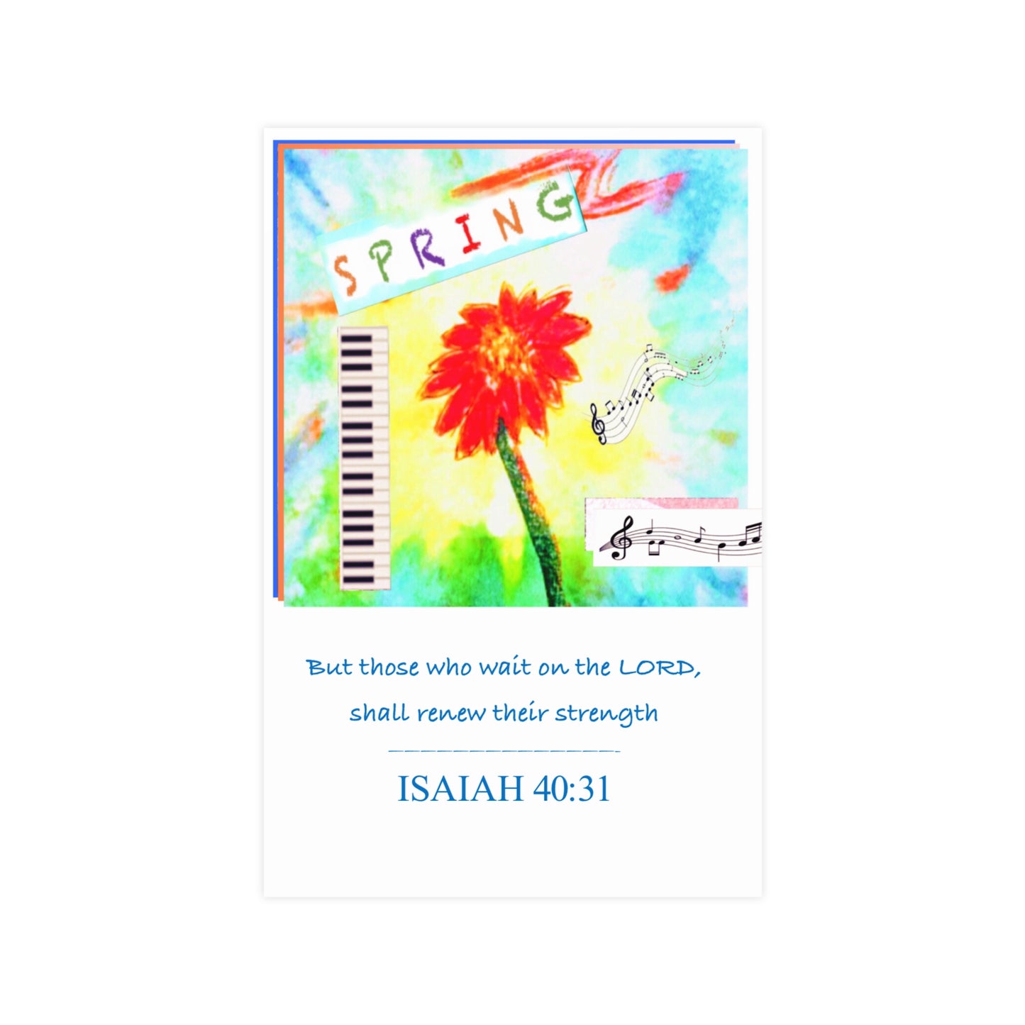 Spring Scripture Wall Art