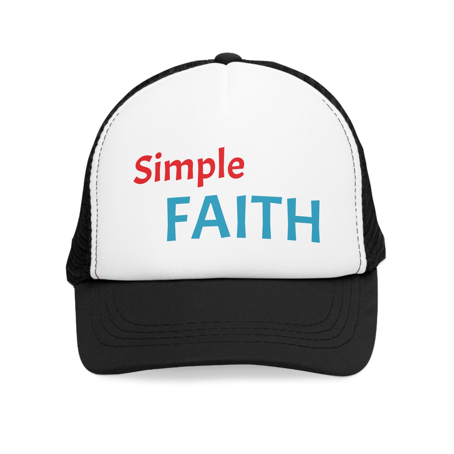 Simple Faith Hat, Religious Baseball Cap, Christian Dad Hat, Inspirational Hat, Unisex Prayer Cap Jesus Wear
