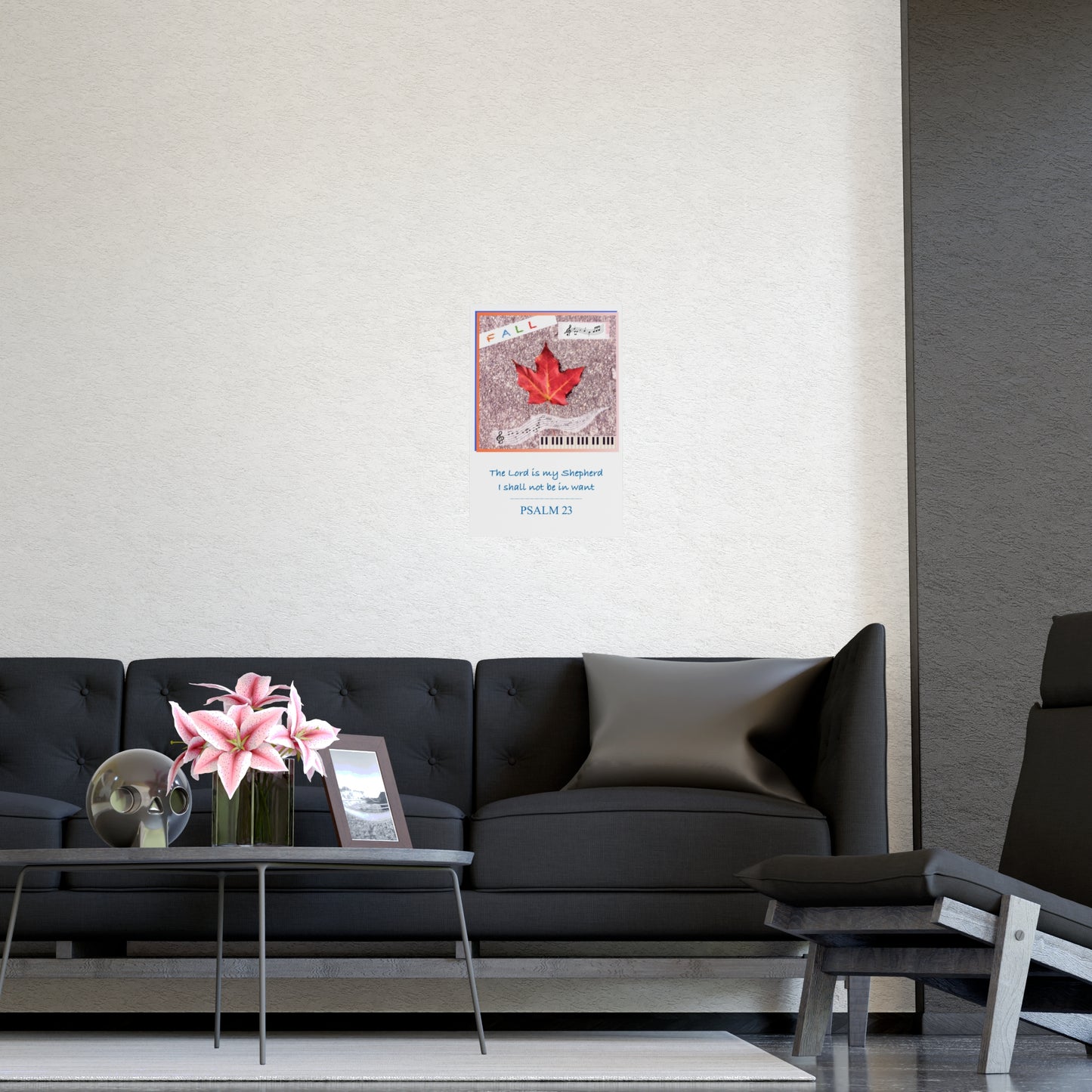 Seasonal Psalm Posters FALL season