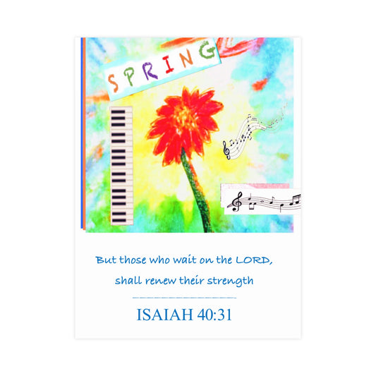 Spring Scripture Wall Art