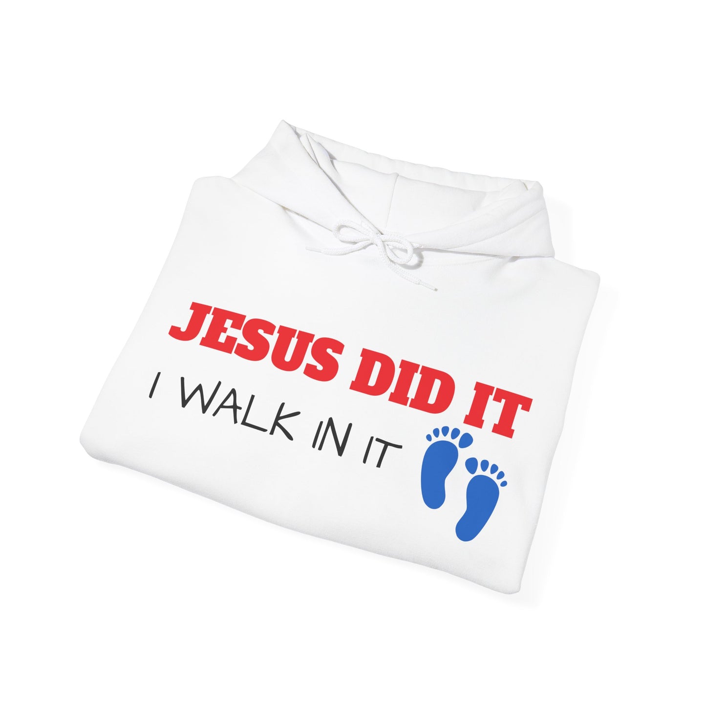 JESUS DID IT Hooded Sweatshirt