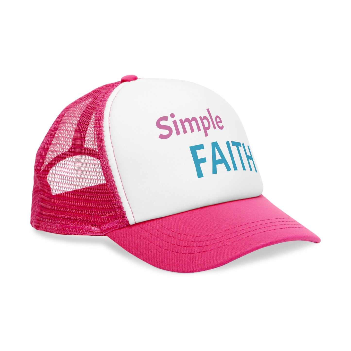 Simple Faith Hat, Religious Baseball Cap, Christian Dad Hat, Inspirational Hat, Unisex Prayer Cap Jesus Wear