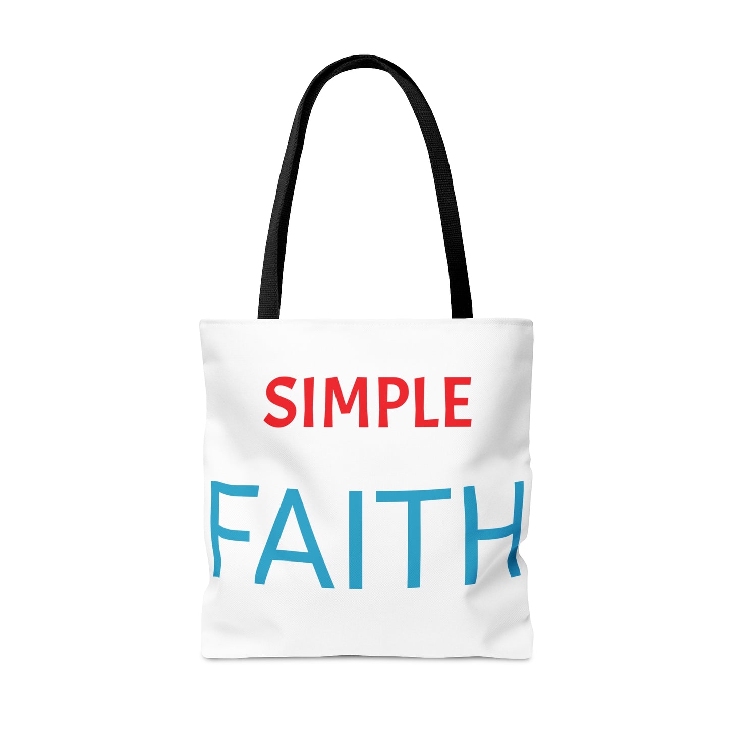 SIMPLE FAITH Tote Bag