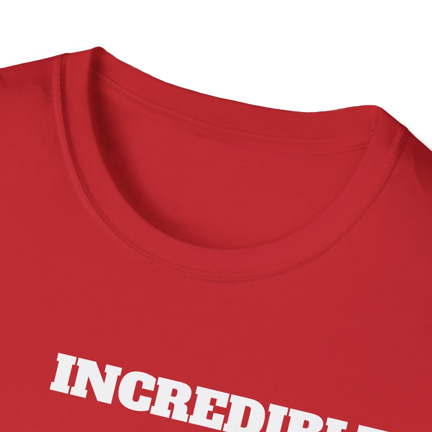 Incredible Tshirt, Graphic Tee, Casual Top, Cool Shirt, Comfortable Tee, Unisex Apparel for Men and Women